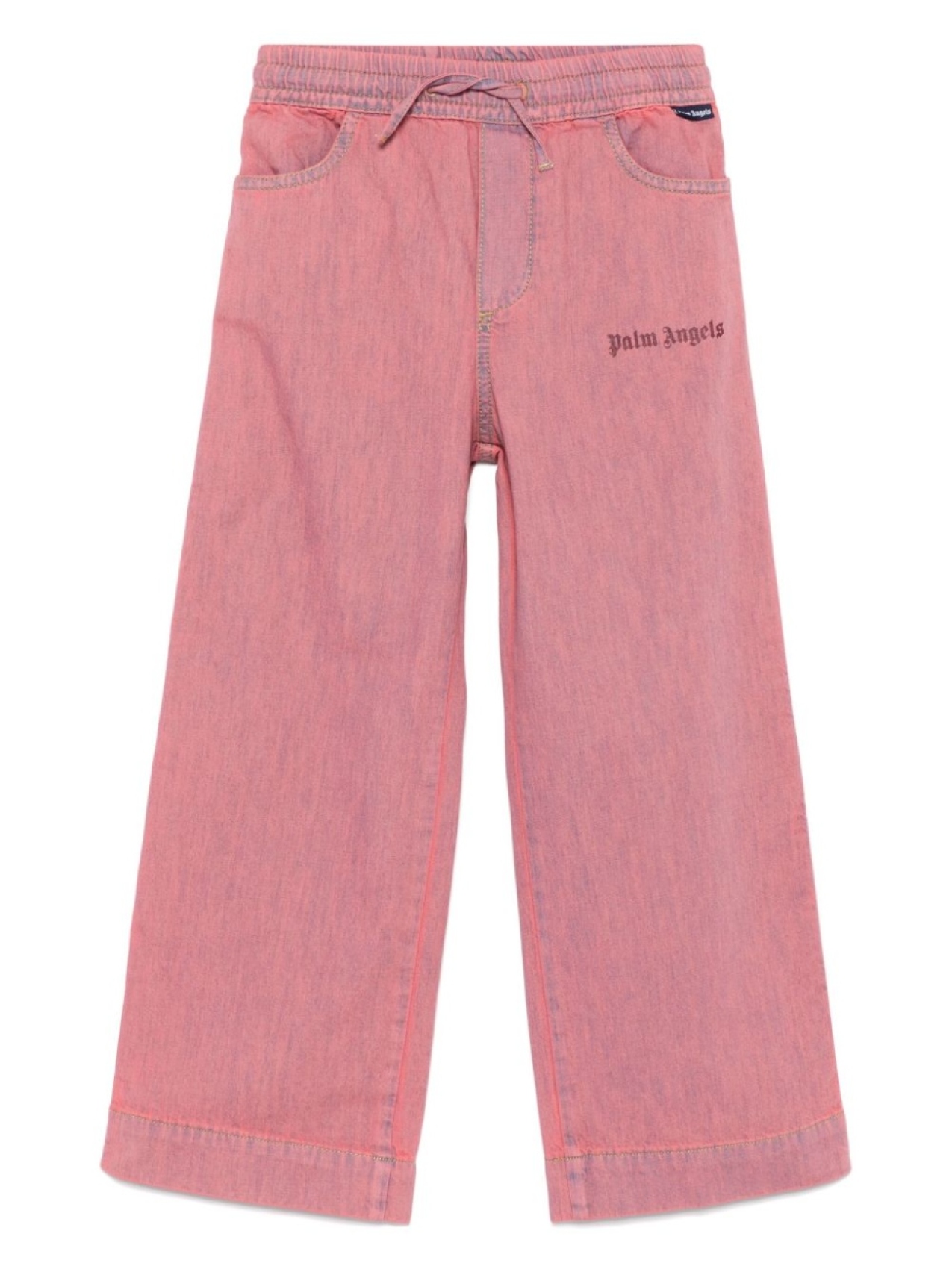 Palm Angels Kids спортивные брюки из ткани шамбре, розовый
Palm Angels Kids спортивные брюки из ткани шамбре, розовый