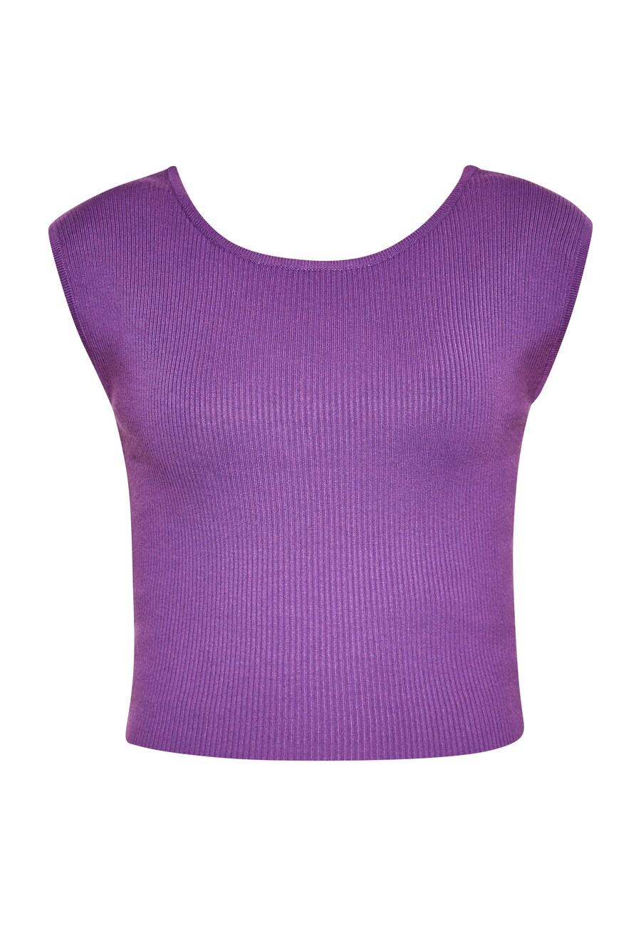 Вязаный топ myMo at night, фиолетовый
Вязаный топ myMo at night, фиолетовый