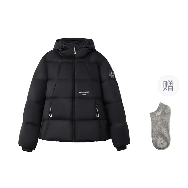 Пуховик унисекс Skechers, черный
Пуховик унисекс Skechers, черный