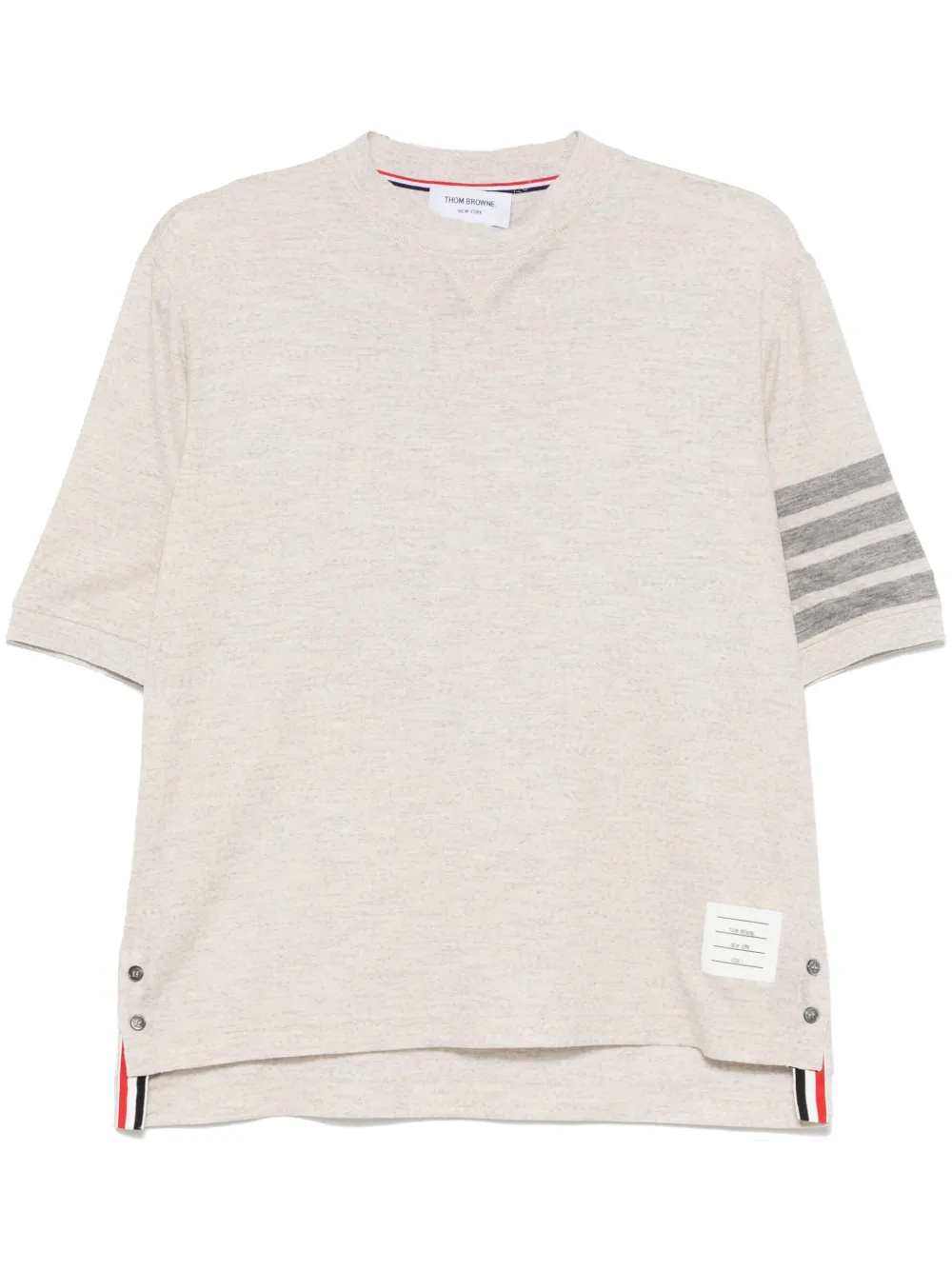 Футболка с полосками 4-Bar THOM BROWNE, серый
Футболка с полосками 4-Bar THOM BROWNE, серый