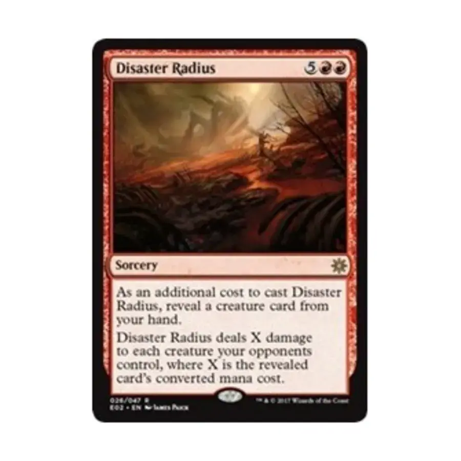 CCG Радиус бедствия (R), MTG - Explorers of Ixalan
CCG Радиус бедствия (R), MTG - Explorers of Ixalan