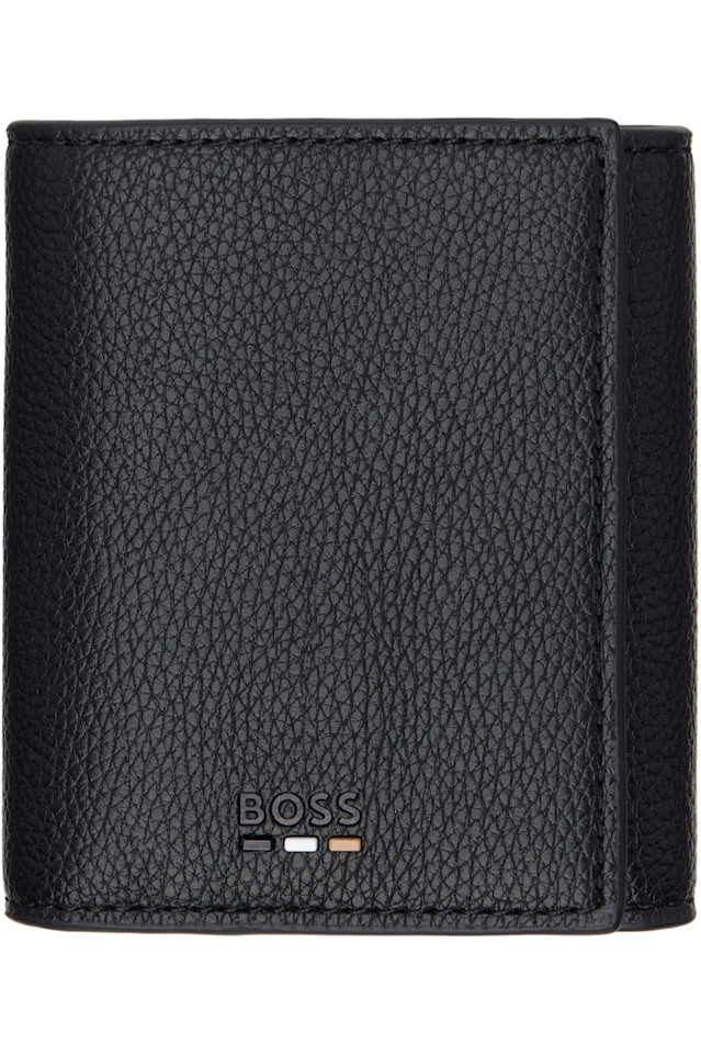Кошелек из текстурированной искусственной кожи Boss, черный
Кошелек из текстурированной искусственной кожи Boss, черный