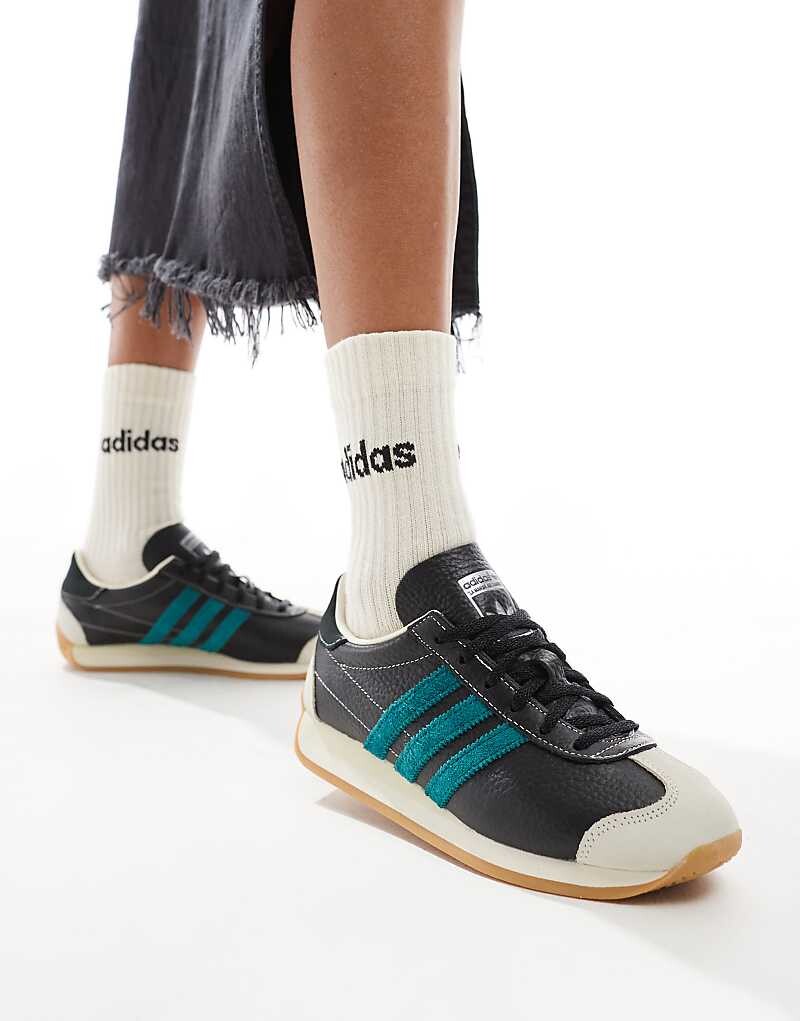 adidas Originals – Country OG – Черно-бирюзовые спортивные кроссовки, Черный, adidas Originals – Country OG – Черно-бирюзовые спортивные кроссовки
adidas Originals – Country OG – Черно-бирюзовые спортивные кроссовки, Черный, adidas Originals – Country OG – Черно-бирюзовые спортивные кроссовки
