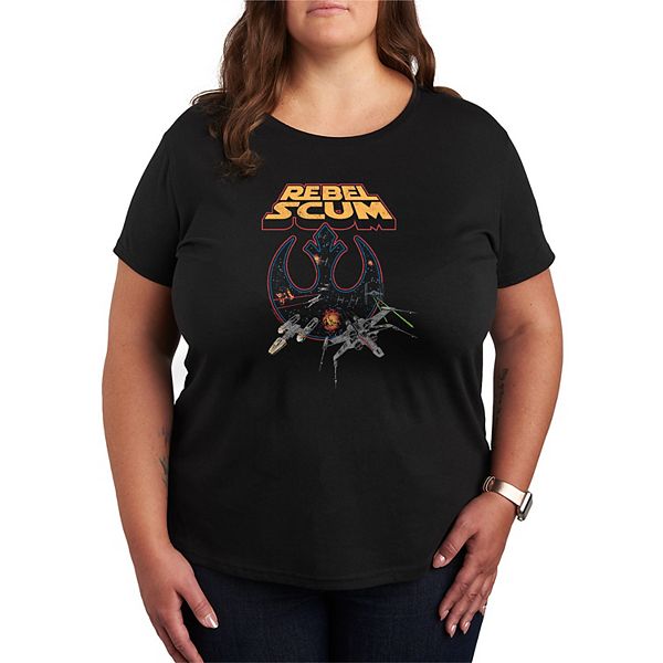 Футболка с принтом Rebel Scum, Plus size Star Wars
Футболка с принтом Rebel Scum, Plus size Star Wars