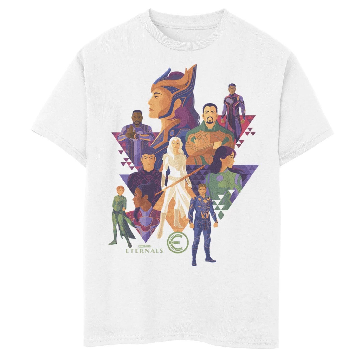 Футболка с изображением коллажа в стиле арт-деко для мальчиков 8–20 лет Marvel Eternals Licensed Character
Футболка с изображением коллажа в стиле арт-деко для мальчиков 8–20 лет Marvel Eternals Licensed Character