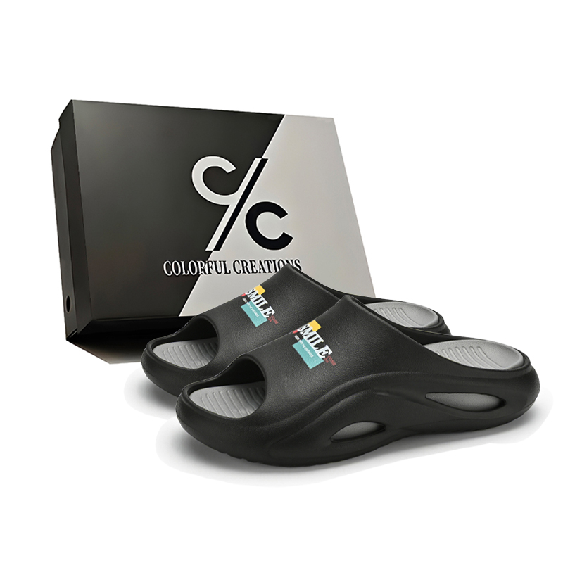 Сандалии мужские EVA Slip, устойчивые к истиранию, бесшумные и скользящие Colorful Creations, Black Gray
Сандалии мужские EVA Slip, устойчивые к истиранию, бесшумные и скользящие Colorful Creations, Black Gray