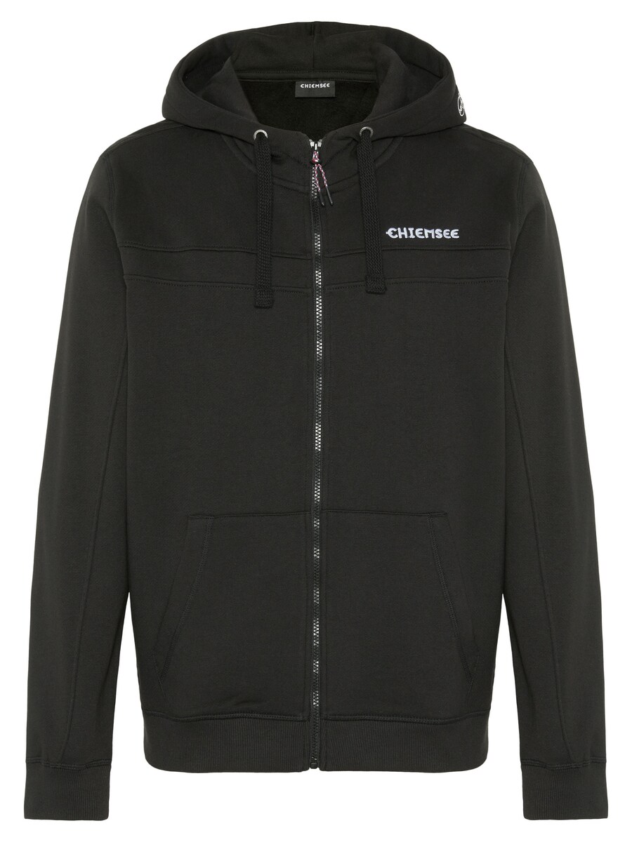 Толстовка с капюшоном на молнии CHIEMSEE, черный
Толстовка с капюшоном на молнии CHIEMSEE, черный