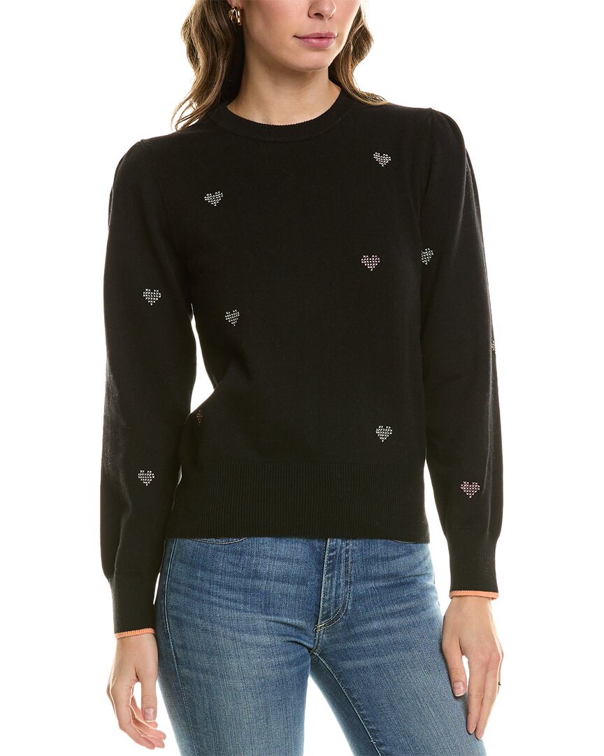 Свитер WISPR Flirtini с рукавами-фонариками из смесового шелка, черный
Свитер WISPR Flirtini с рукавами-фонариками из смесового шелка, черный