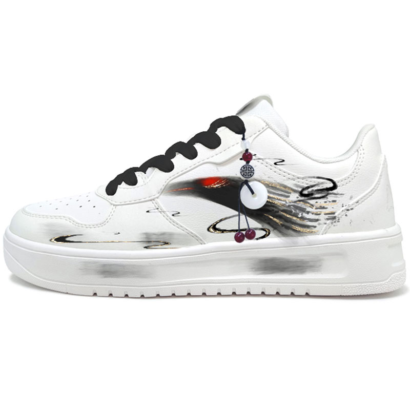 Расслабленные устойчивые к истиранию дышащие низкие кроссовки для скейтбординга unisex ANTA, черный/белый
Расслабленные устойчивые к истиранию дышащие низкие кроссовки для скейтбординга unisex ANTA, черный/белый