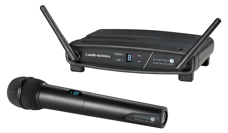 Микрофон Audio-Technica ATW-1102 System 10 Handheld Digital Wireless Microphone System 
Микрофон Audio-Technica ATW-1102 System 10 Handheld Digital Wireless Microphone System