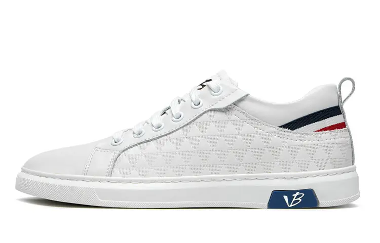 Кроссовки мужские, обувь для скейтбординга Низкая Vicki Brown, белый/синий
Кроссовки мужские, обувь для скейтбординга Низкая Vicki Brown, белый/синий