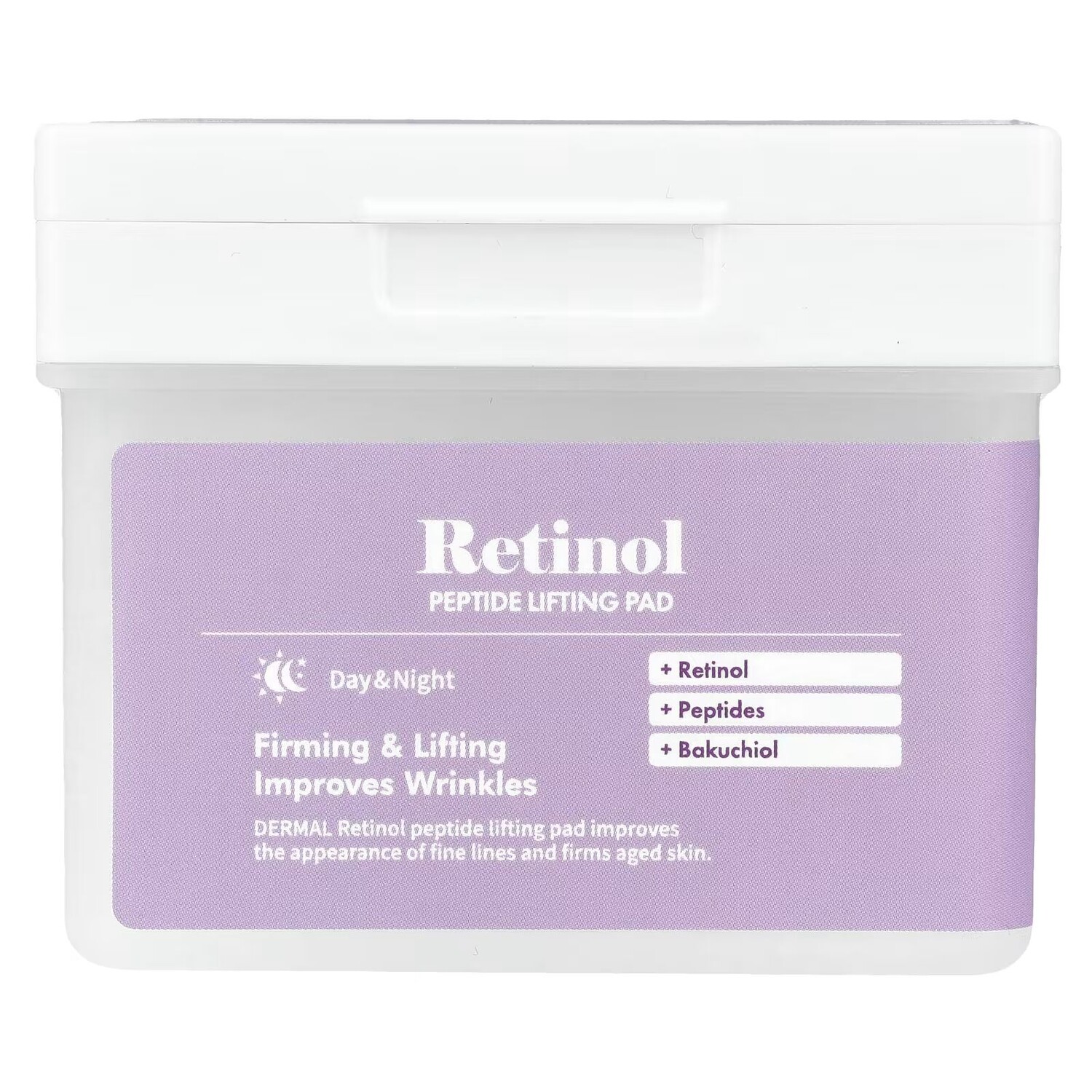 Подушечки для лифтинга с пептидом ретинола, 120 ватных подушечек с отверстиями Dermal
Подушечки для лифтинга с пептидом ретинола, 120 ватных подушечек с отверстиями Dermal