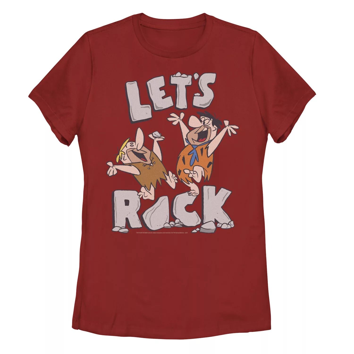 Футболка Let's Rock для юниоров The Flintstones Fred & Barney Licensed Character, красный
Футболка Let's Rock для юниоров The Flintstones Fred & Barney Licensed Character, красный