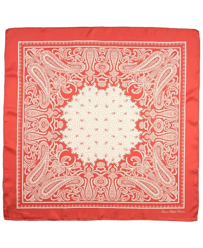 Квадратный шарф-бандана с узором пейсли Lauren Ralph Lauren, оранжевый
Квадратный шарф-бандана с узором пейсли Lauren Ralph Lauren, оранжевый
