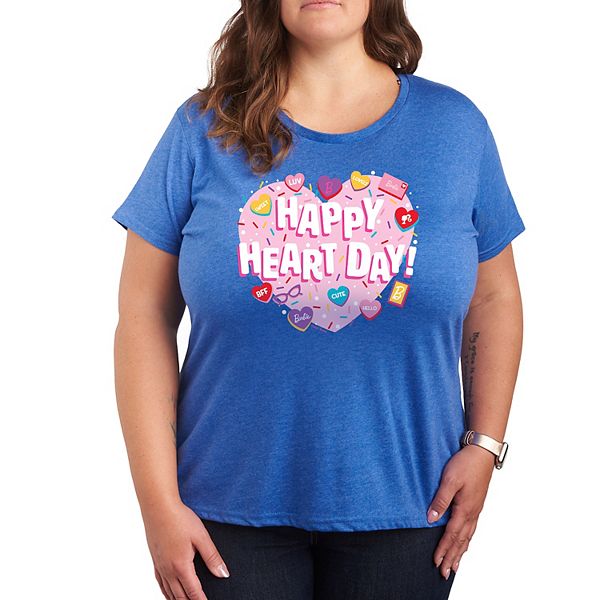 Футболка Plus size с принтом Happy Heart Day Barbie, Royal Blue
Футболка Plus size с принтом Happy Heart Day Barbie, Royal Blue