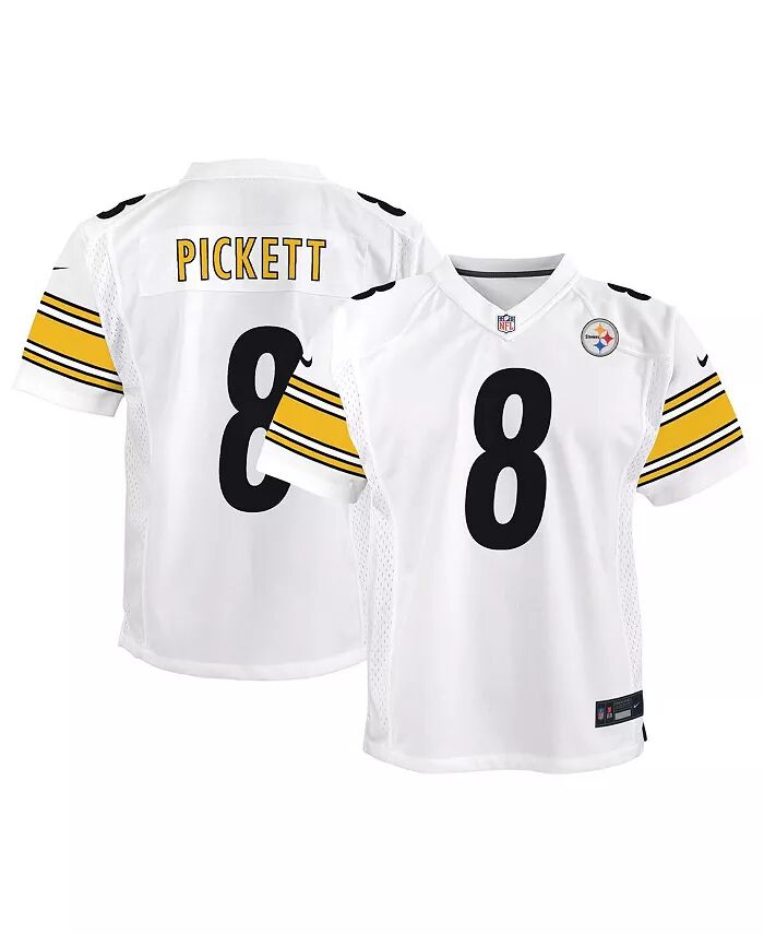 Большие парни Кенни Пикетт Pittsburgh Steelers командная игровая майка Nike, белый
Большие парни Кенни Пикетт Pittsburgh Steelers командная игровая майка Nike, белый