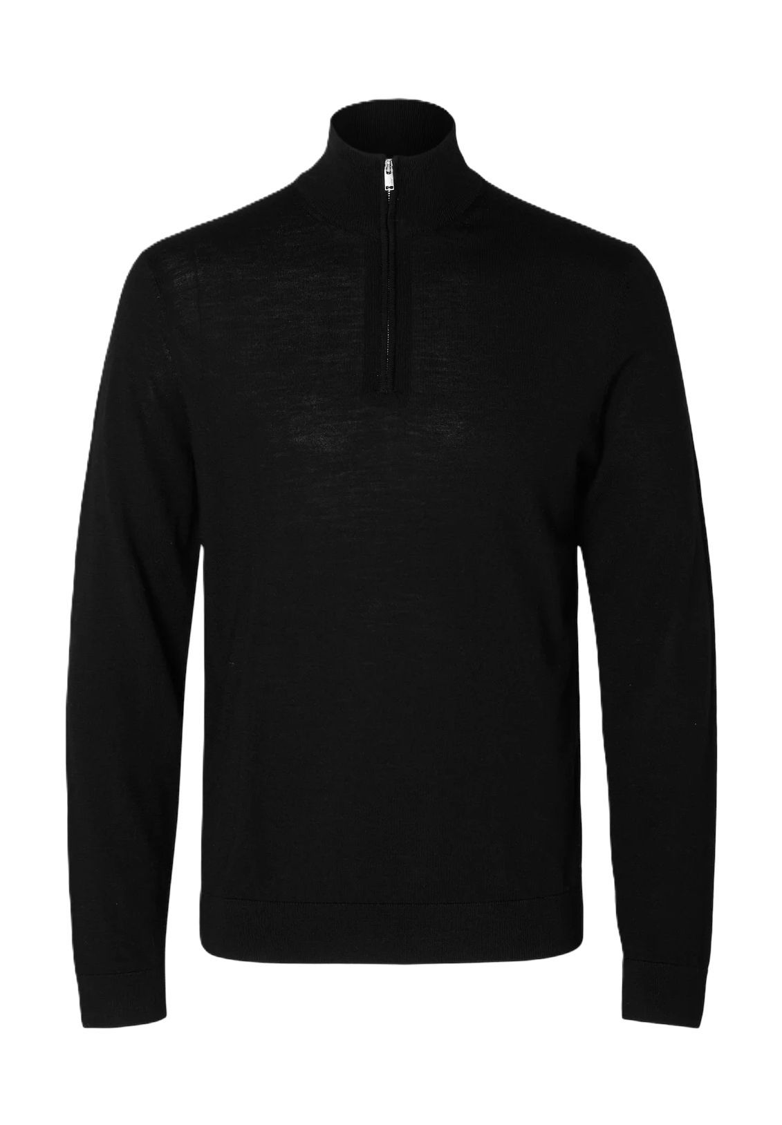 Шерстяной свитер, воротник тройник, мужской SELECTED, цвет 179099 Black
Шерстяной свитер, воротник тройник, мужской SELECTED, цвет 179099 Black