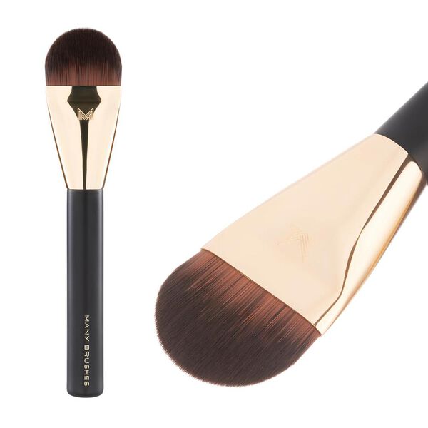 Большая кисть для нанесения тонального крема mb-02, 1 шт. Many Brushes Essentials
Большая кисть для нанесения тонального крема mb-02, 1 шт. Many Brushes Essentials
