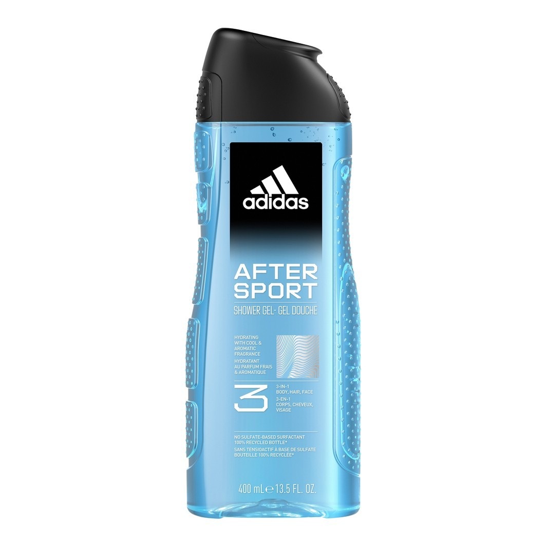 Гель для душа after sport Adidas, объем 400 мл
Гель для душа after sport Adidas, объем 400 мл