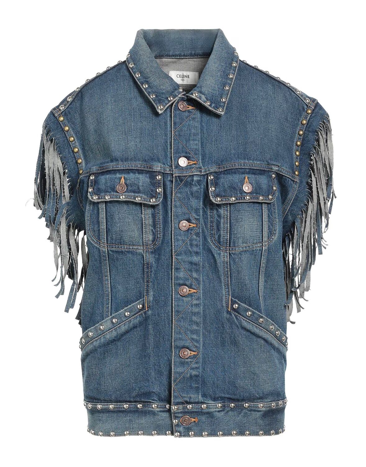 Джинсовая куртка Celine, синий
Джинсовая куртка Celine, синий