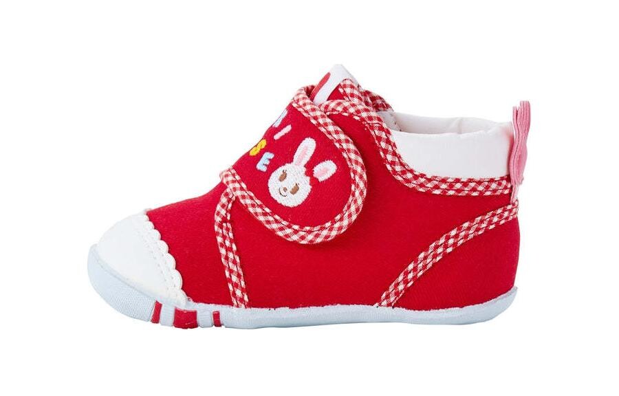 Кроссовки с ремешком на липучке Miki House Bunny, красный
Кроссовки с ремешком на липучке Miki House Bunny, красный