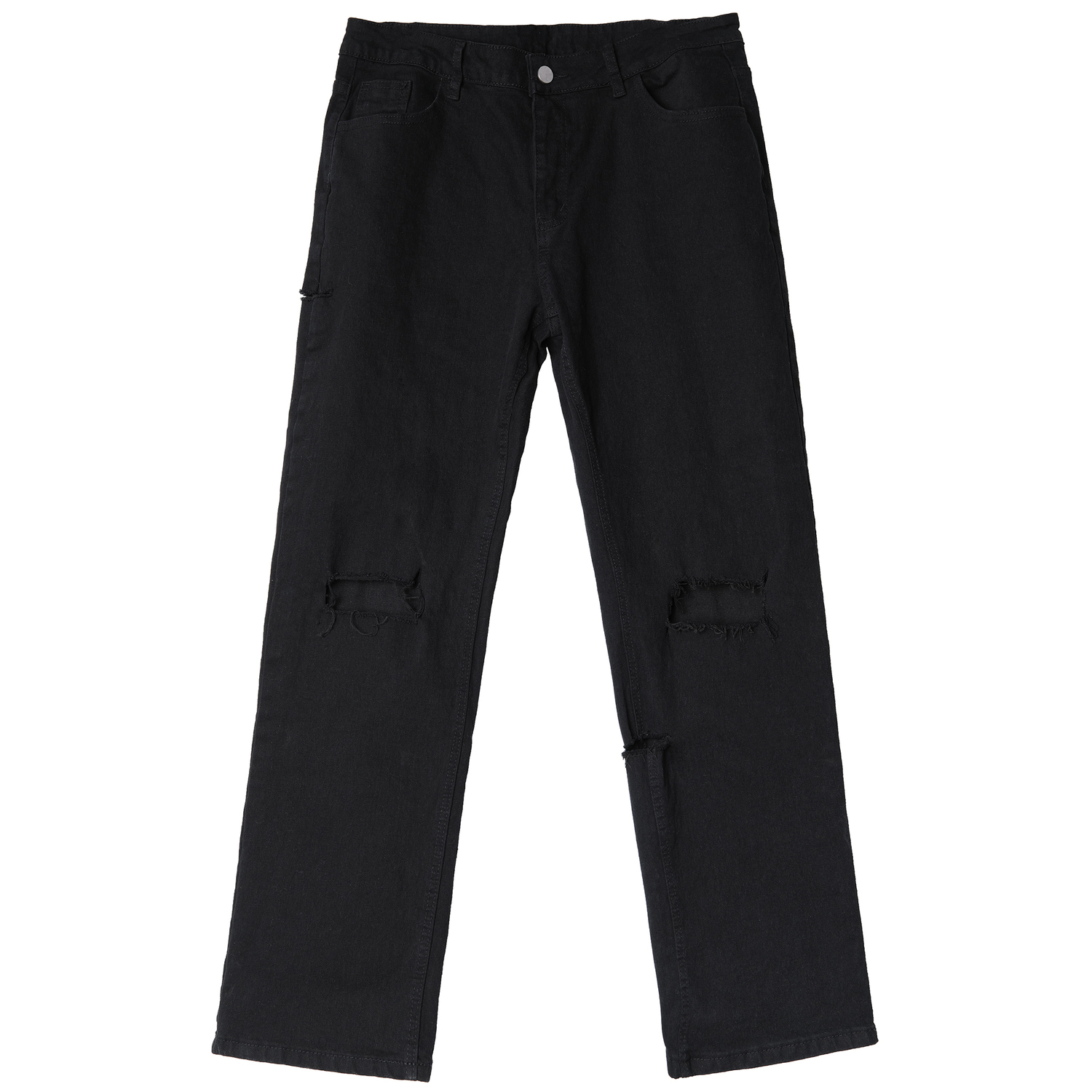 Джинсы унисекс, брюки прямого кроя средней жесткости Bendl'S, черный (upgraded ripped)
Джинсы унисекс, брюки прямого кроя средней жесткости Bendl'S, черный (upgraded ripped)