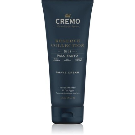 Cremo Reserve Collection Крем для бритья Palo Santo 177 мл
Cremo Reserve Collection Крем для бритья Palo Santo 177 мл