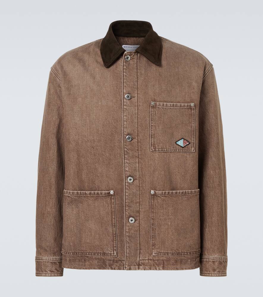 Хлопковая джинсовая куртка Bottega Veneta, Brown
Хлопковая джинсовая куртка Bottega Veneta, Brown