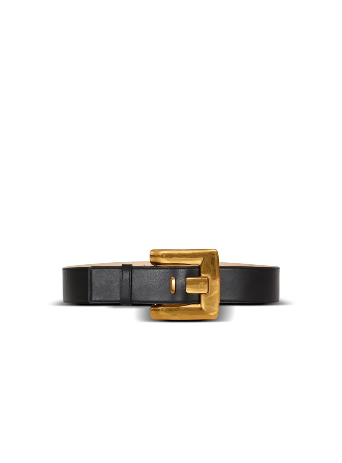 Кожаный ремень Anthem из телячьей кожи Balmain, черный
Кожаный ремень Anthem из телячьей кожи Balmain, черный