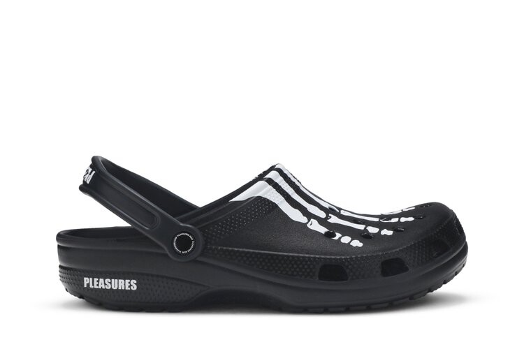 Кроссовки Crocs Pleasures x Clog 'Skeleton', черный
Кроссовки Crocs Pleasures x Clog 'Skeleton', черный