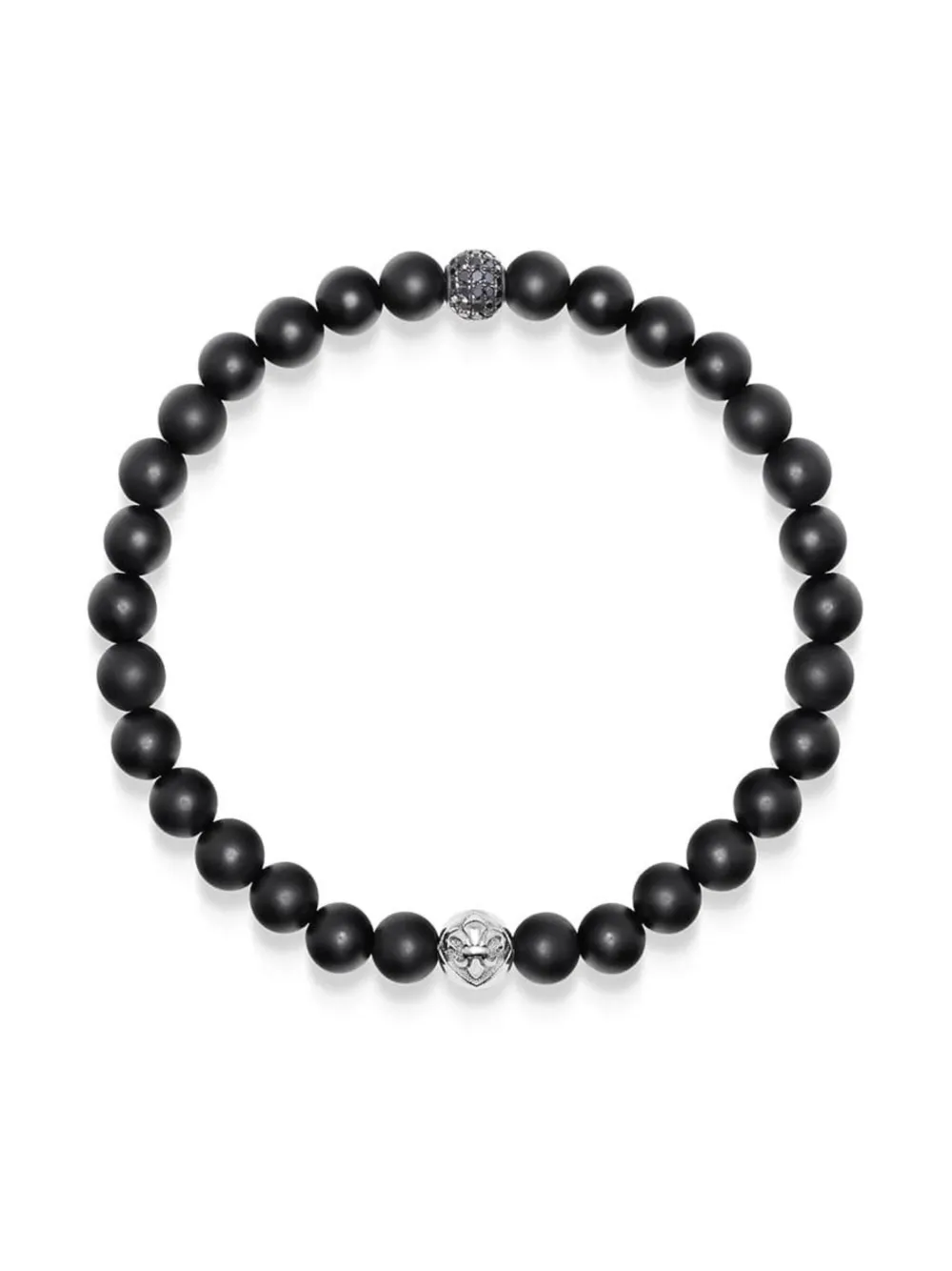 Браслет из бусин Nialaya Jewelry, черный
Браслет из бусин Nialaya Jewelry, черный