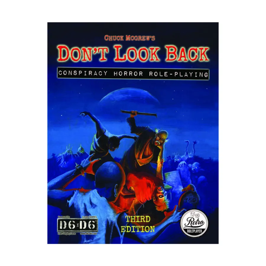 Don't Look Back (3rd Edition), Roleplaying Games (Retro Roleplayer), мягкая обложка
Don't Look Back (3rd Edition), Roleplaying Games (Retro Roleplayer), мягкая обложка