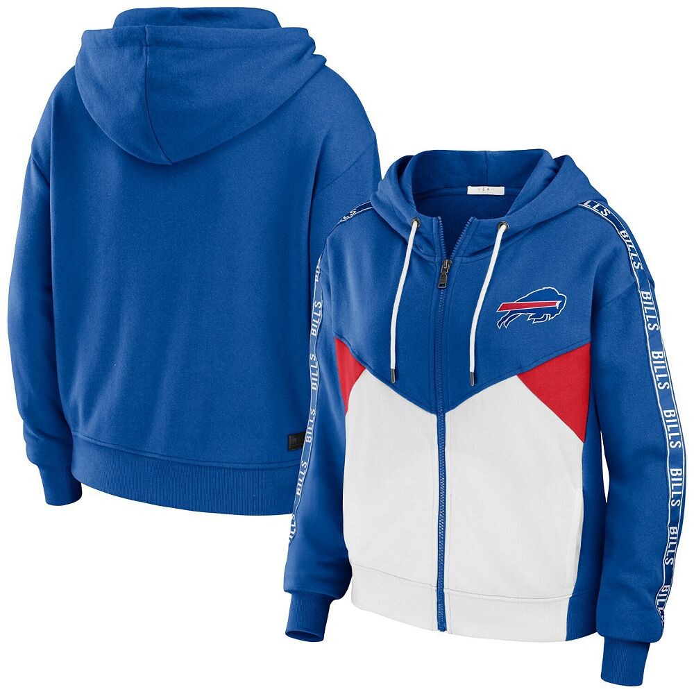 Женская одежда WEAR by Erin Andrews Royal/White Толстовка с молнией во всю длину Buffalo Bills в стиле колор-блок, цвет Bil Blue
Женская одежда WEAR by Erin Andrews Royal/White Толстовка с молнией во всю длину Buffalo Bills в стиле колор-блок, цвет Bil Blue