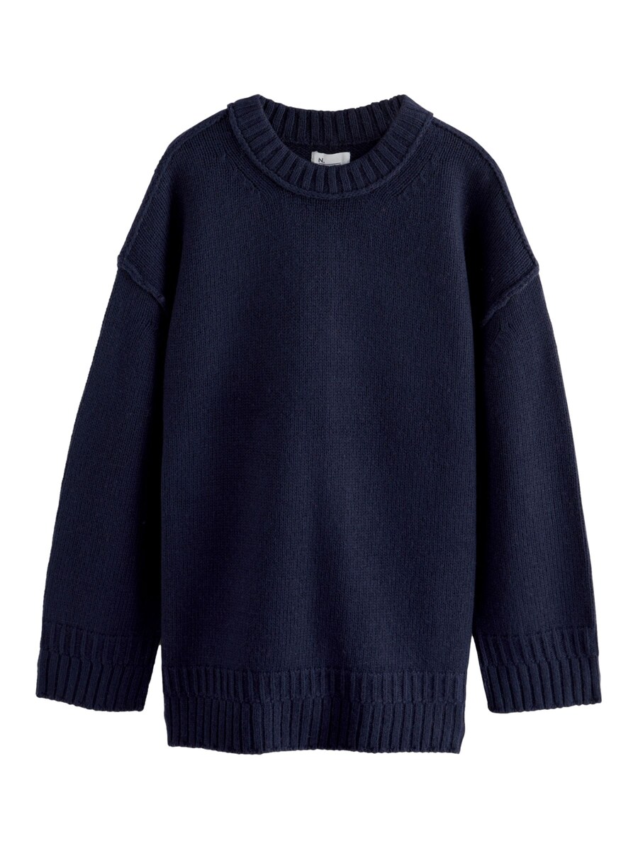 Тонкий вязаный свитер Next Sweater, темно-синий 
Тонкий вязаный свитер Next Sweater, темно-синий