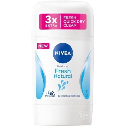 NIVEA Women Fresh Natural Stick Защита 48 часов 50 мл
NIVEA Women Fresh Natural Stick Защита 48 часов 50 мл