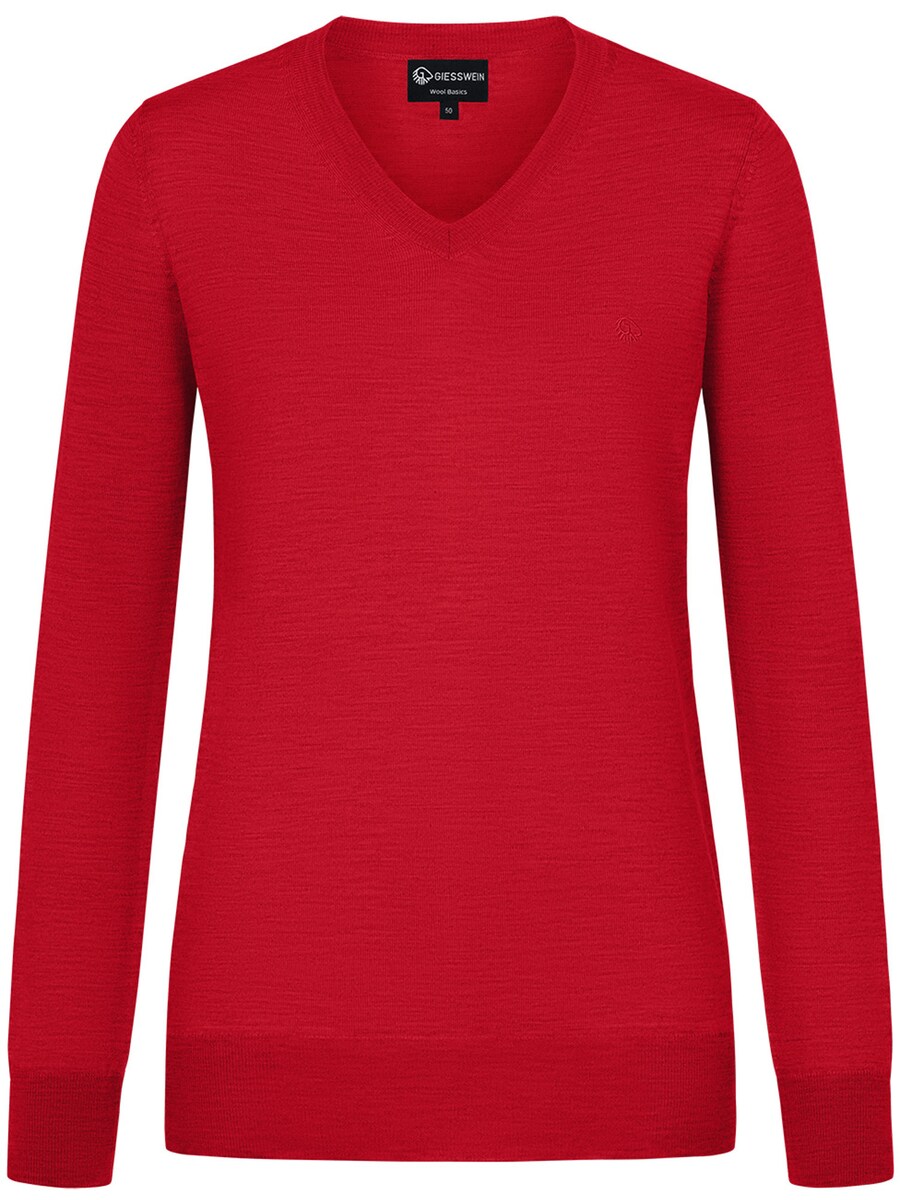 Базовый свитер GIESSWEIN Sweater, цвет fire red 
Базовый свитер GIESSWEIN Sweater, цвет fire red