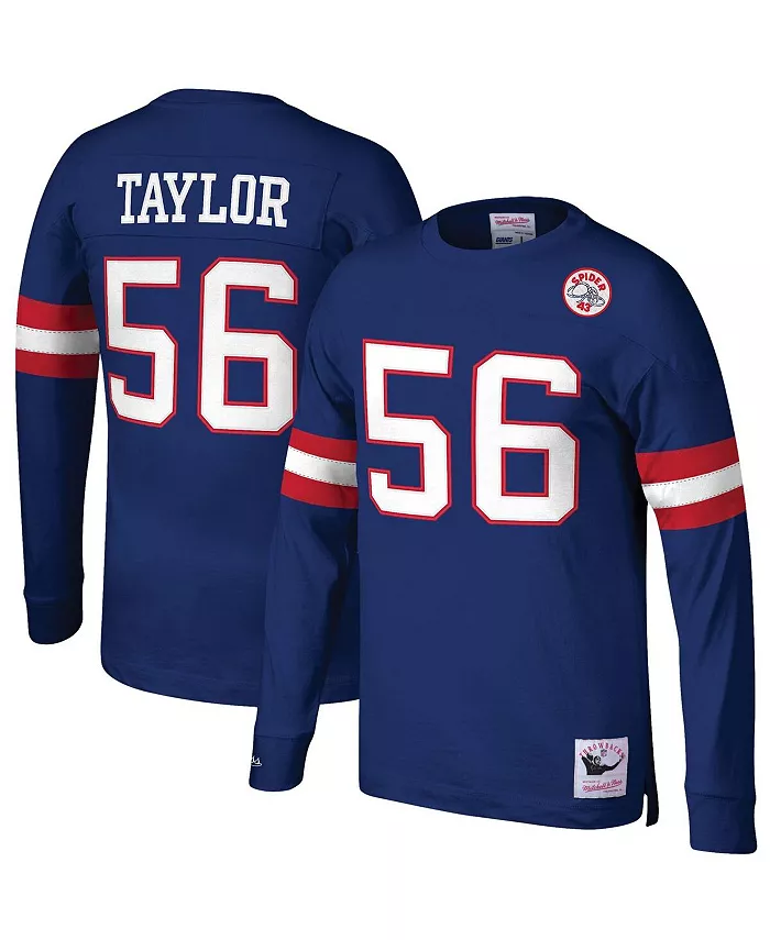 Мужская футболка с длинным рукавом Lawrence Taylor Royal New York Giants Big and Tall Cut & Sew с именем игрока и номером Mitchell & Ness
Мужская футболка с длинным рукавом Lawrence Taylor Royal New York Giants Big and Tall Cut & Sew с именем игрока и номером Mitchell & Ness