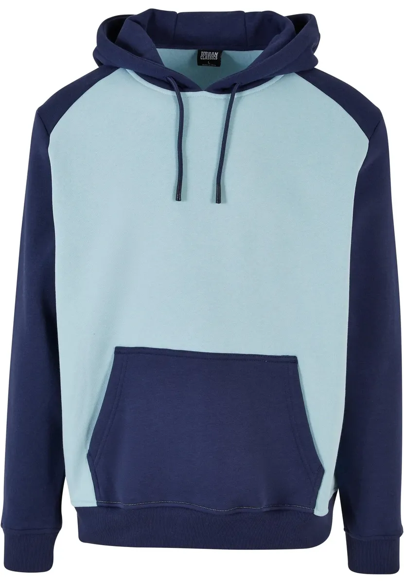 Свитер с круглым вырезом URBAN CLASSICS " Urban Classics Men's 2-Tone Fake Raglan Hoody", синий
Свитер с круглым вырезом URBAN CLASSICS " Urban Classics Men's 2-Tone Fake Raglan Hoody", синий