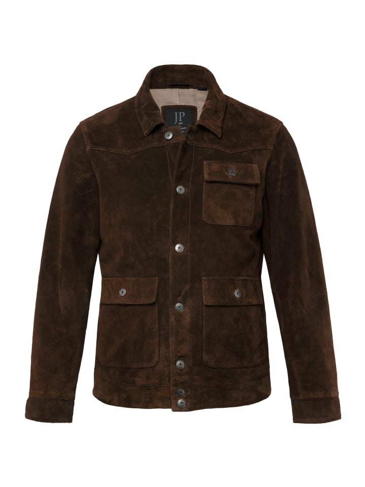 Кожаная куртка JP1880, темно-коричневый
Кожаная куртка JP1880, темно-коричневый