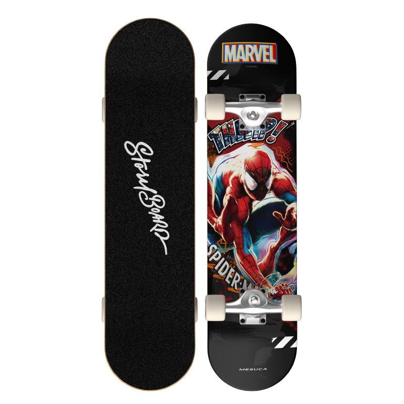 Скейтборд MARVEL Spider Man из семислойного импортного клена унисекс MESUCA
Скейтборд MARVEL Spider Man из семислойного импортного клена унисекс MESUCA