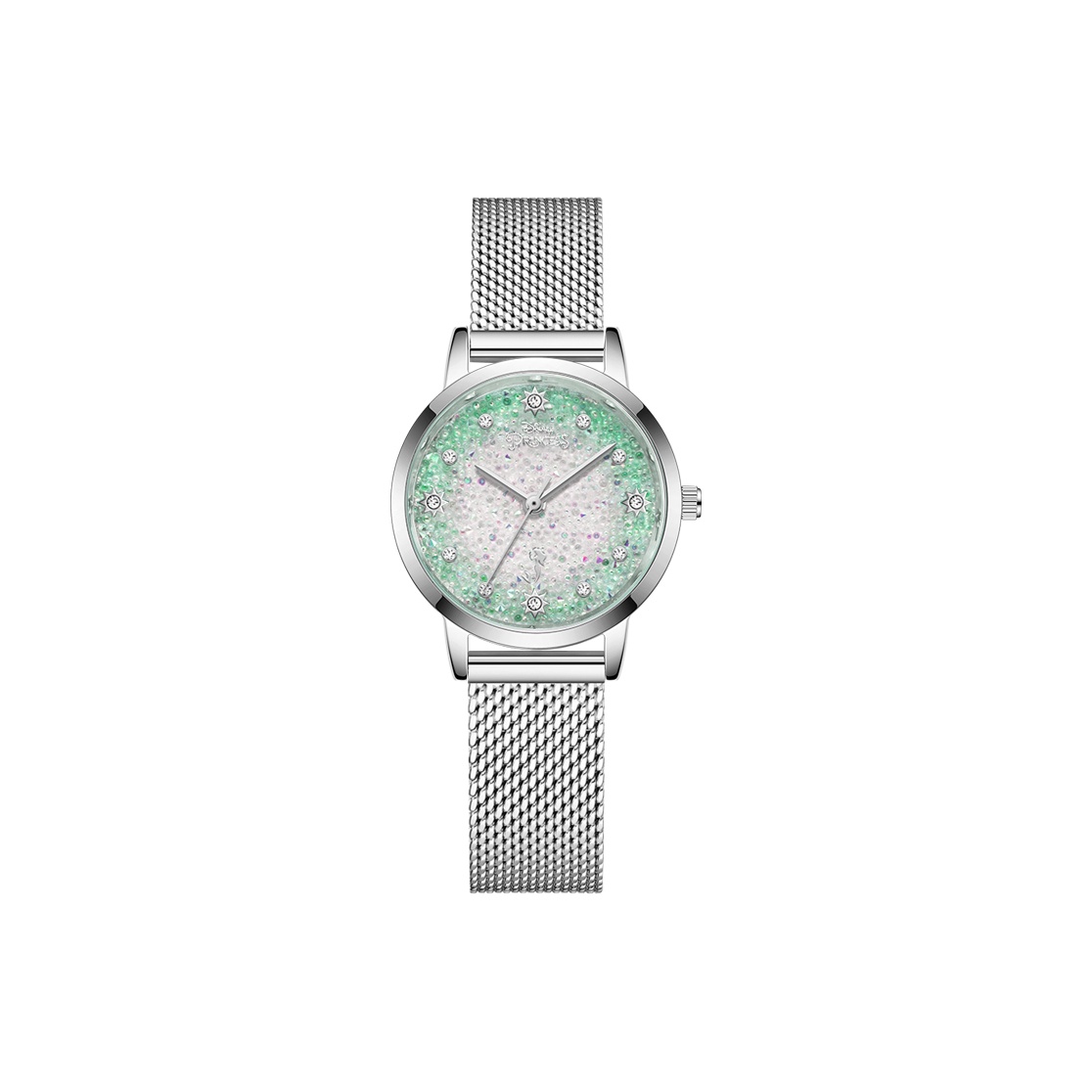 Disney Часы Mermaid Series Quartz Movement Steel Strap, женские, синий циферблат
Disney Часы Mermaid Series Quartz Movement Steel Strap, женские, синий циферблат
