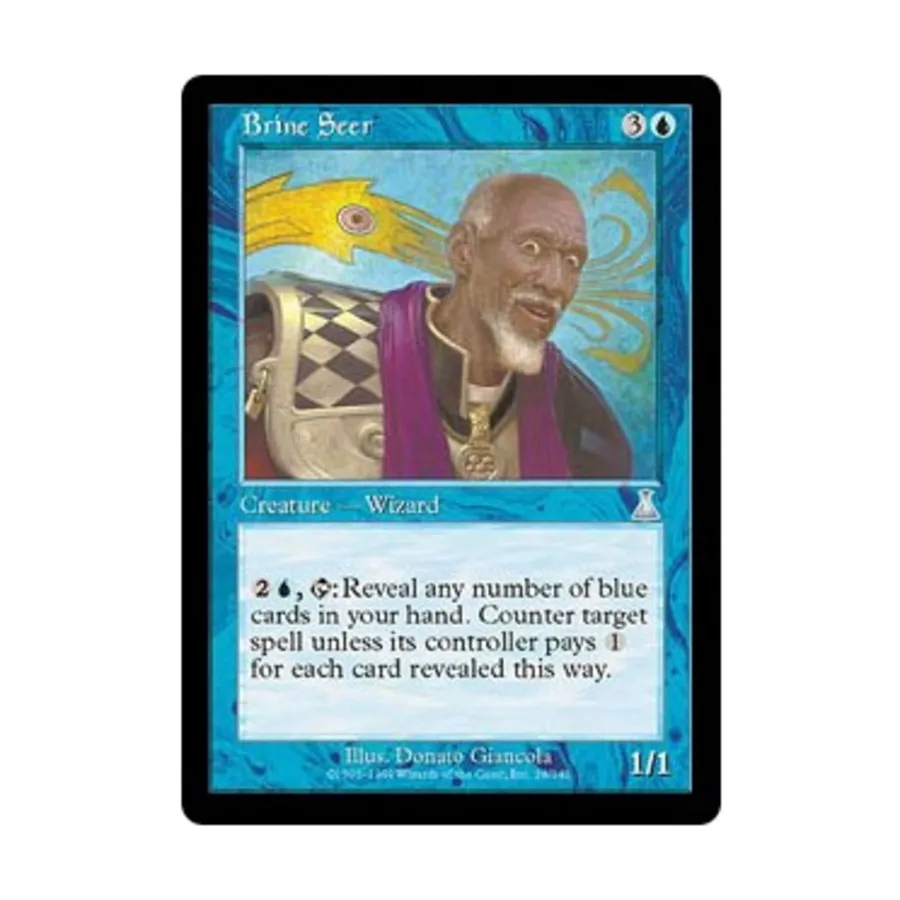 CCG Морской провидец (U), MTG - Urza's Destiny
CCG Морской провидец (U), MTG - Urza's Destiny