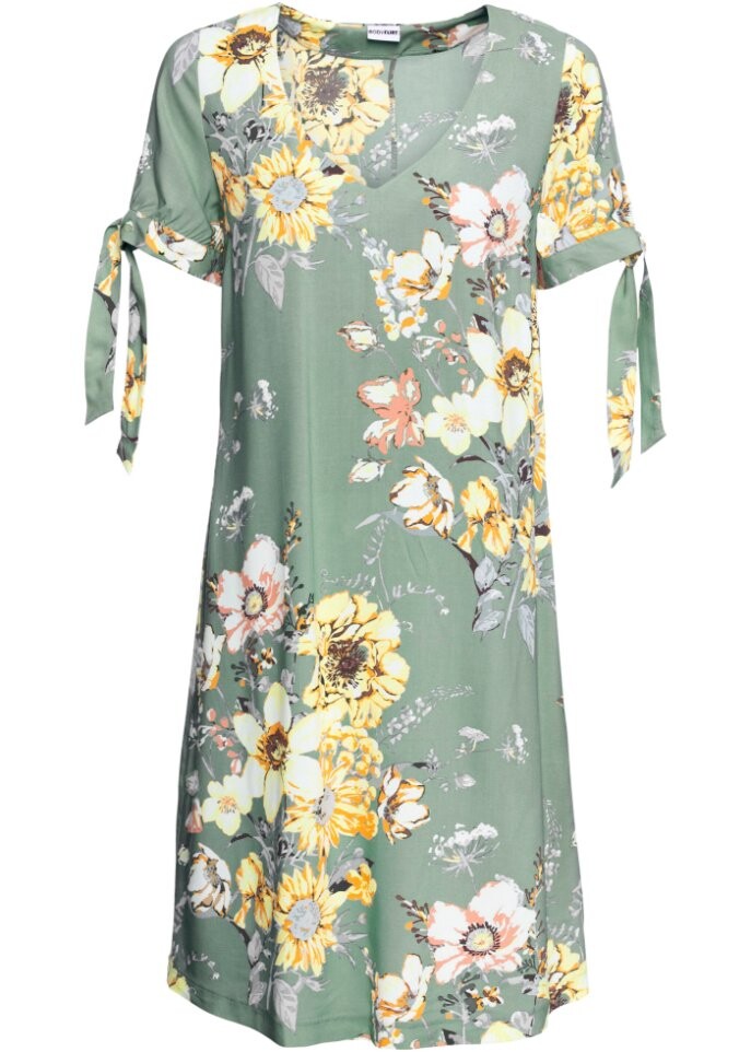 Платье из вискозы Bodyflirt, зеленый
Платье из вискозы Bodyflirt, зеленый