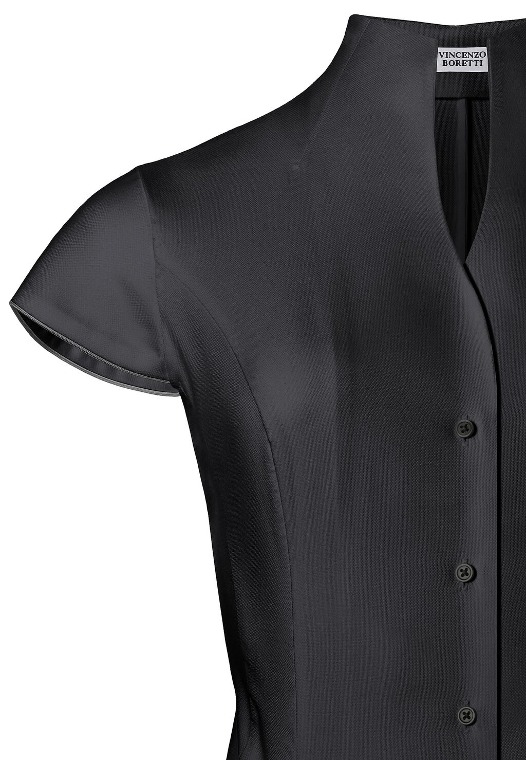 Блузка на пуговицах LEICHT TAILLIERT SOFT KELCHKRAGEN KURZARM Vincenzo Boretti, черный
Блузка на пуговицах LEICHT TAILLIERT SOFT KELCHKRAGEN KURZARM Vincenzo Boretti, черный