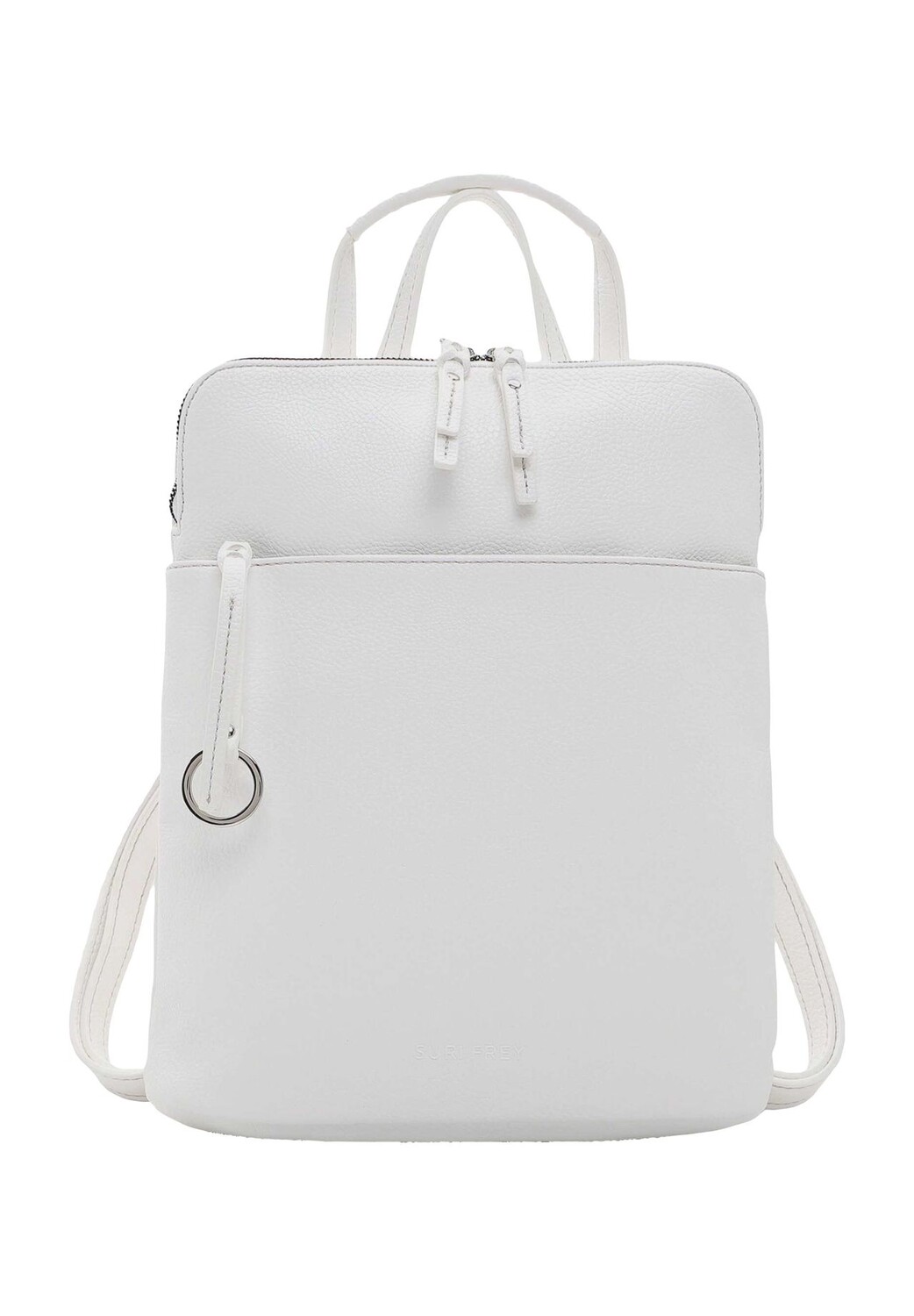 Рюкзак с подвеской, однотонный, женский SURI FREY, белый
Рюкзак с подвеской, однотонный, женский SURI FREY, белый