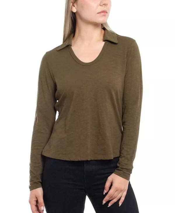 Футболка-Поло с вырезом-лодочкой Wilt Clothing, зеленый
Футболка-Поло с вырезом-лодочкой Wilt Clothing, зеленый