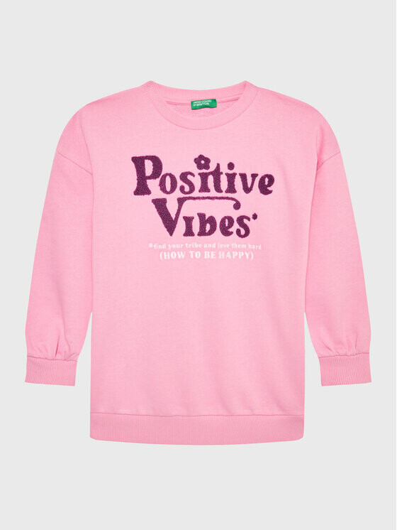 Толстовка оверсайз United Colors Of Benetton, розовый
Толстовка оверсайз United Colors Of Benetton, розовый