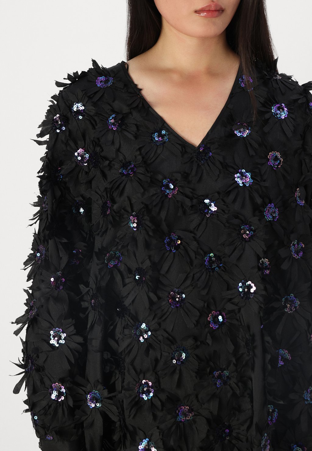 Коктейльное платье / Вечернее платье YASABELONE V NECK DRESS YAS, черный 
Коктейльное платье / Вечернее платье YASABELONE V NECK DRESS YAS, черный