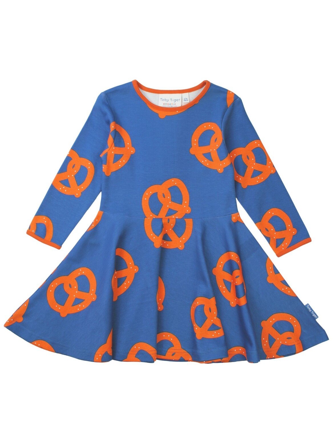 Платье Toby Tiger Skater mit Brezel Print, синий
Платье Toby Tiger Skater mit Brezel Print, синий