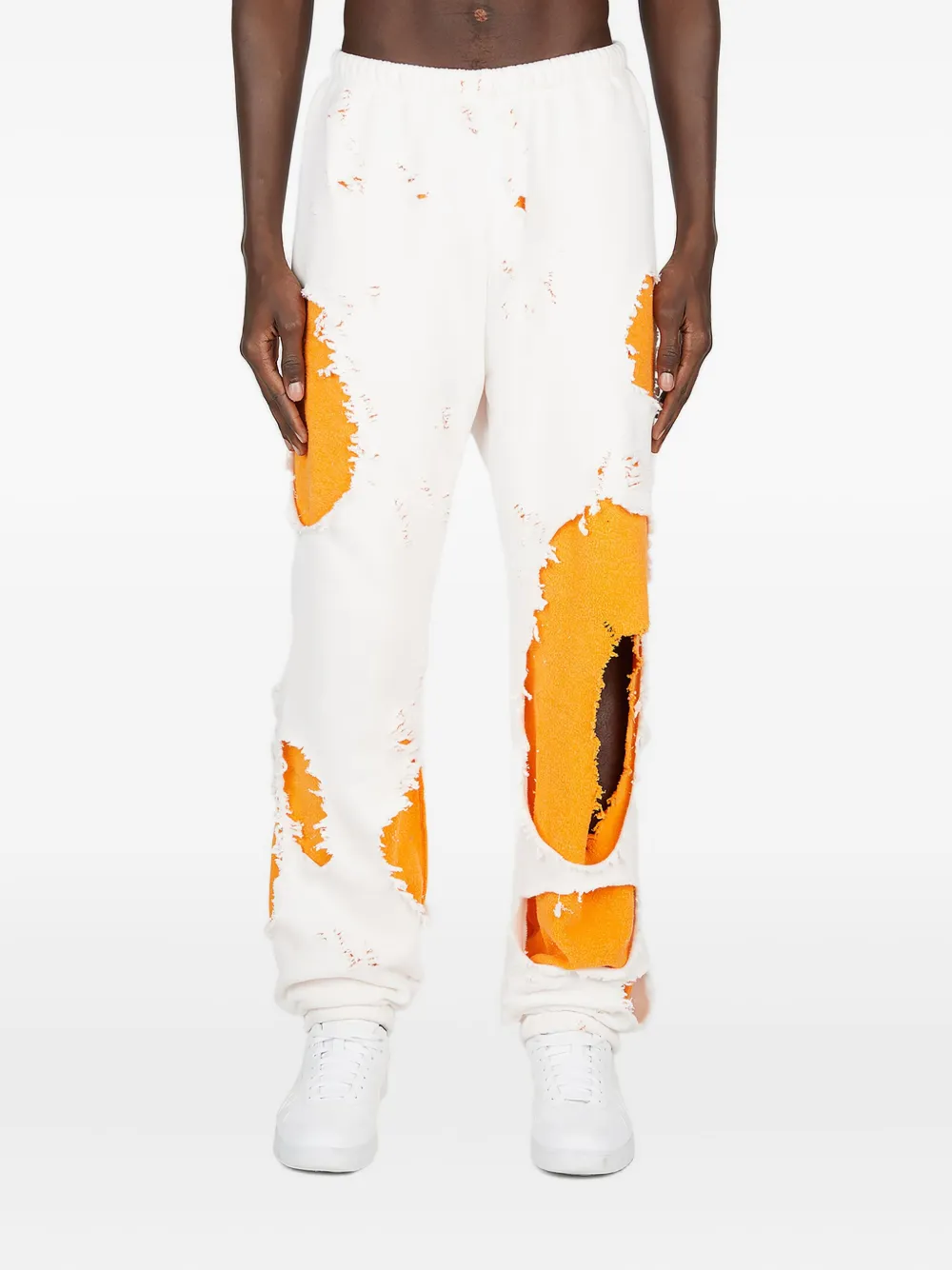 Брюки с эффектом потертости Liberal Youth Ministry, белый
Брюки с эффектом потертости Liberal Youth Ministry, белый